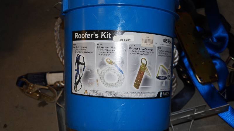 FallTech Roofers Kit in Bucket