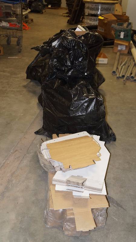 Lot of Cardboard Storage Organizers - Various Sizes
