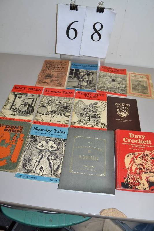lot 68 image: Vintage books