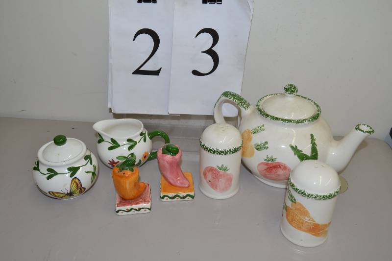 lot 23 image: dishes