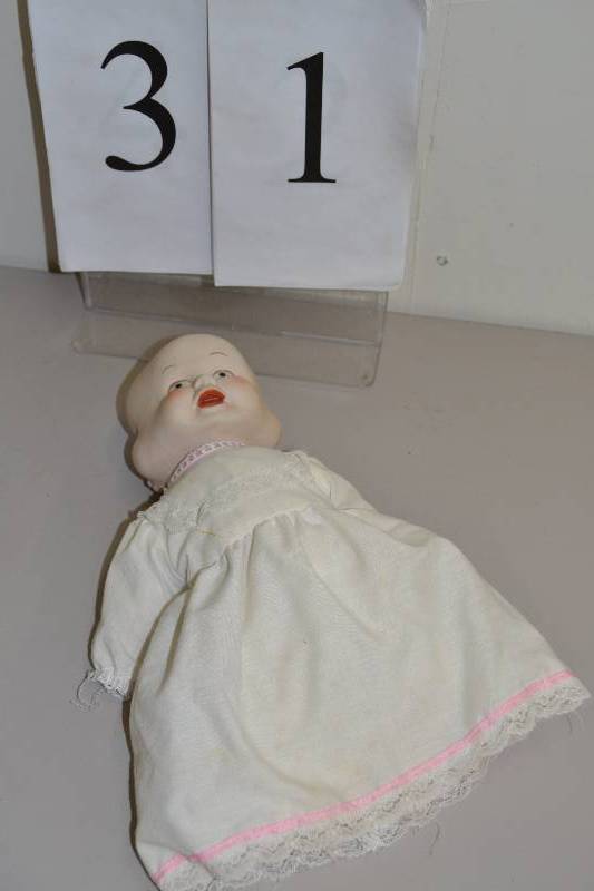 lot 31 image: Porcelain Doll
