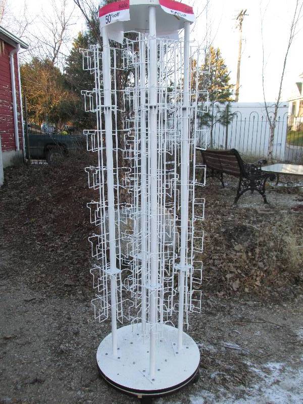 large spinning display ...
