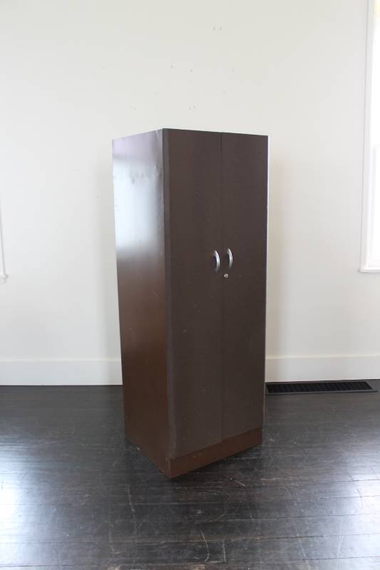 Mid Century Metal Storage Cabinet. ...
