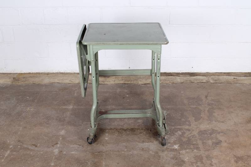 Mid Century Sage Green Typing Table...