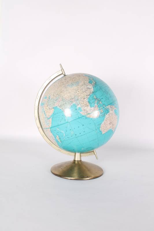 Small Rand McNally Mid Century Glob...