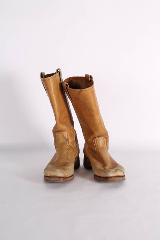 Mens Leather Boots. Size Not Marke...