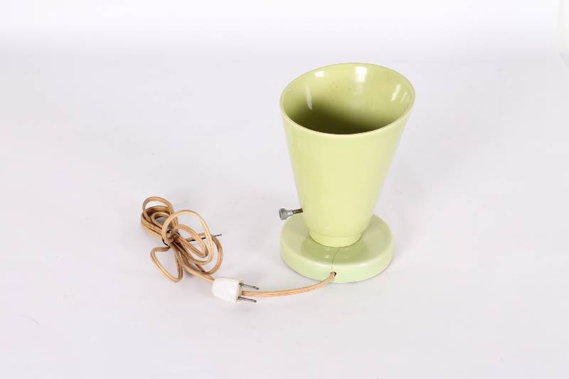 Vintage Mid Century Green Hanging W...