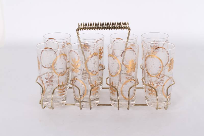 Set of Vintage Mid Century Glasses ...