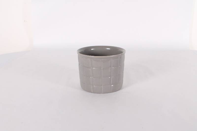 Vintage Haeger Medium Gray Planter....
