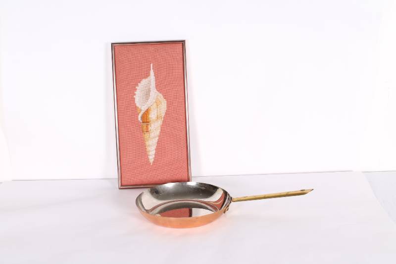 Vintage Shell Embroidery Picture an...