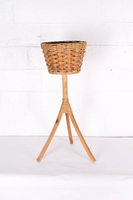 Vintage Wicker Plant Stand...