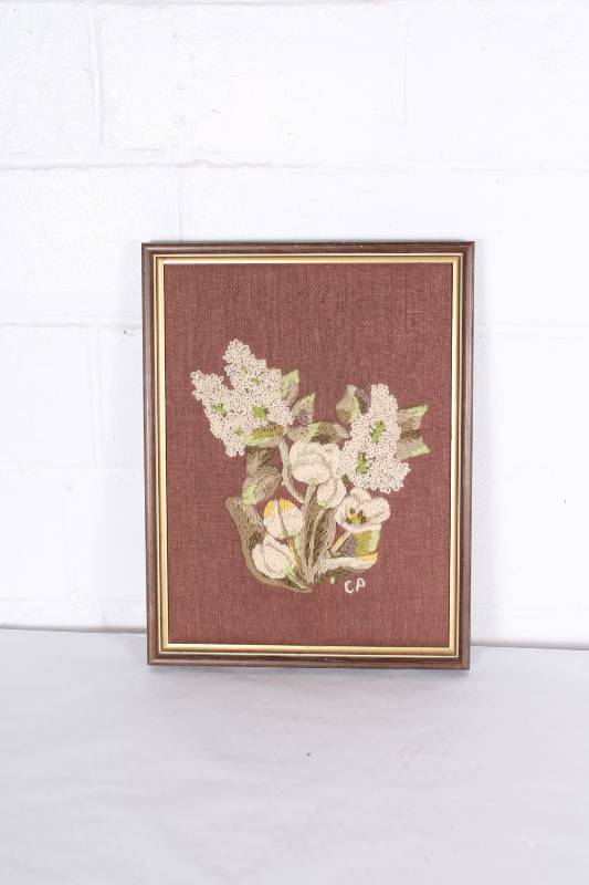 Vintage Embroidery Picture...