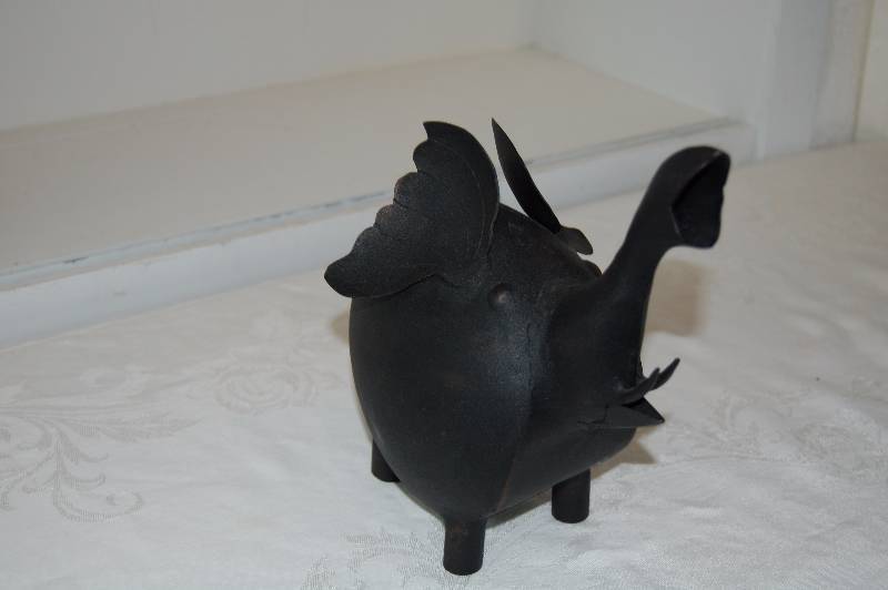 Metal Elephant Figurine