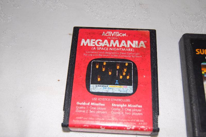Atari Games Cartridges