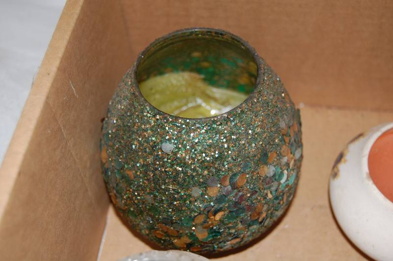 Glass Candle Holders