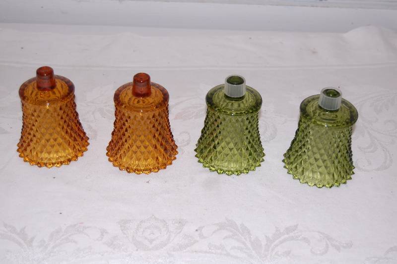 Glass Candle Holders