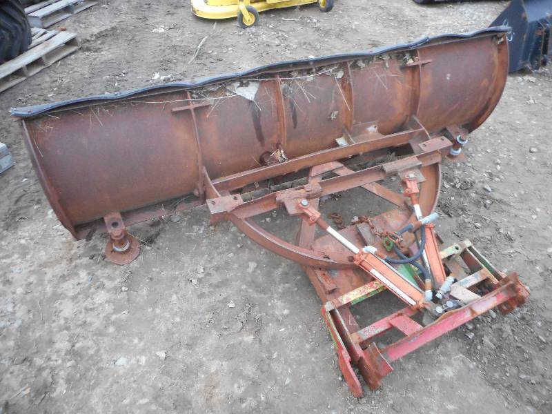 lot 2 image: Heavy Duty 8ft Hydraulic Snow Plow,...