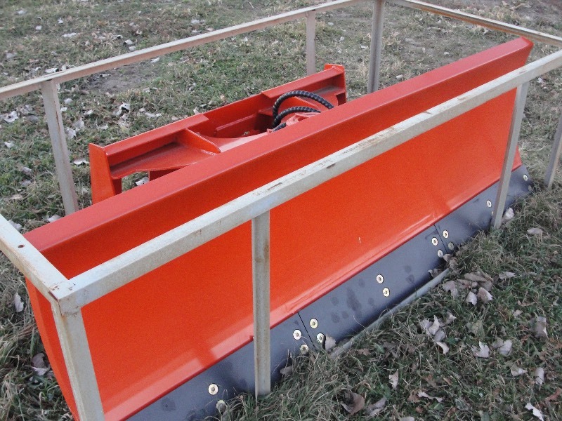 New Heavy Duty 6ft Snow Dirt Dozer with Quick Attach