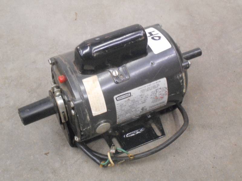lot 40 image: Craftsman 34HP Single Phase Electr...