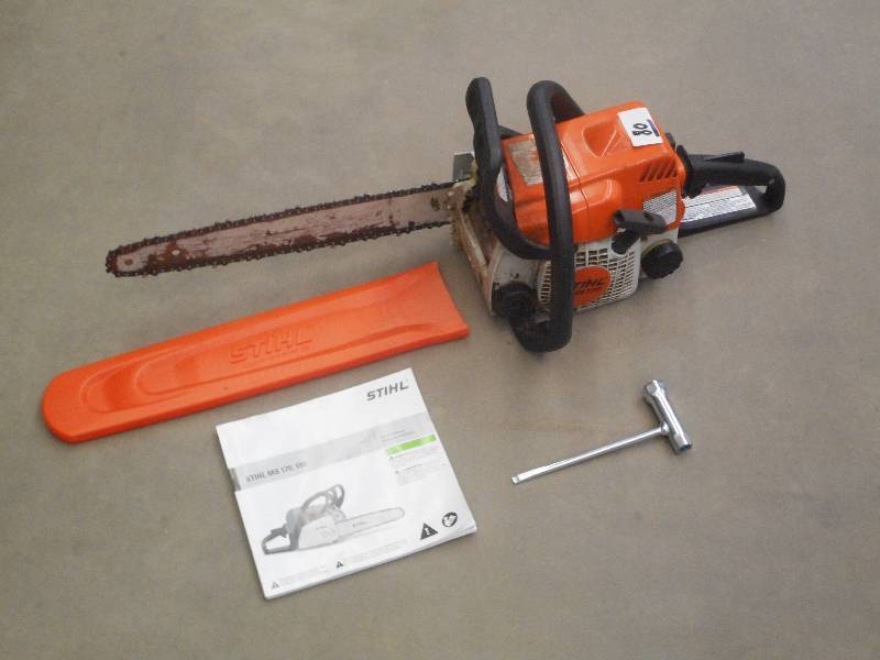 lot 80 image: Stihl MS170 Chainsaw Set, Runs ...