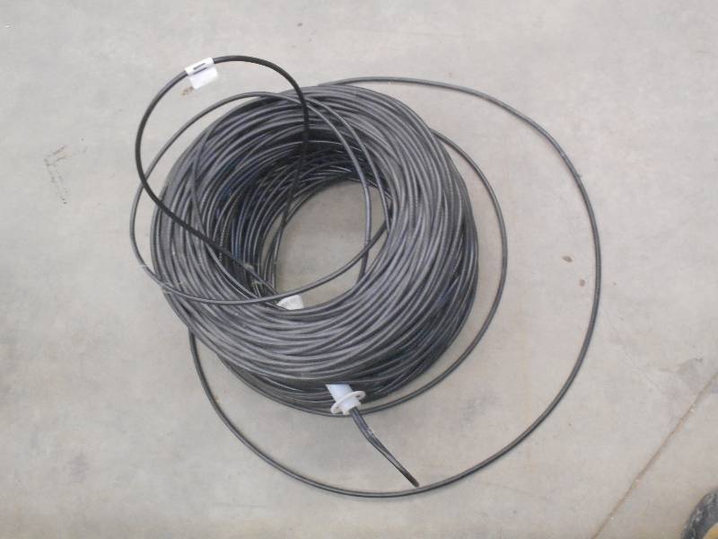 lot 110 image: Spool Of Coaxial Cable, Several Hun...