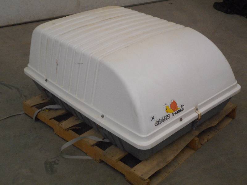 lot 114 image: Sears X-Cargo Rooftop Storage Box ...