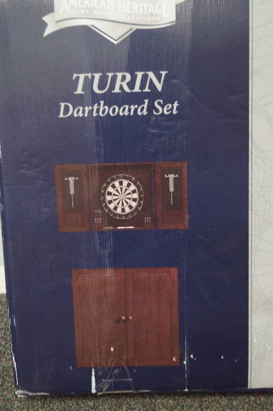 American Heritage Turin Dart Board Set