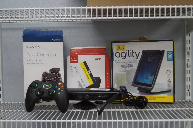 Otter Box, X box 360 Kinect, Insignia Charger and more