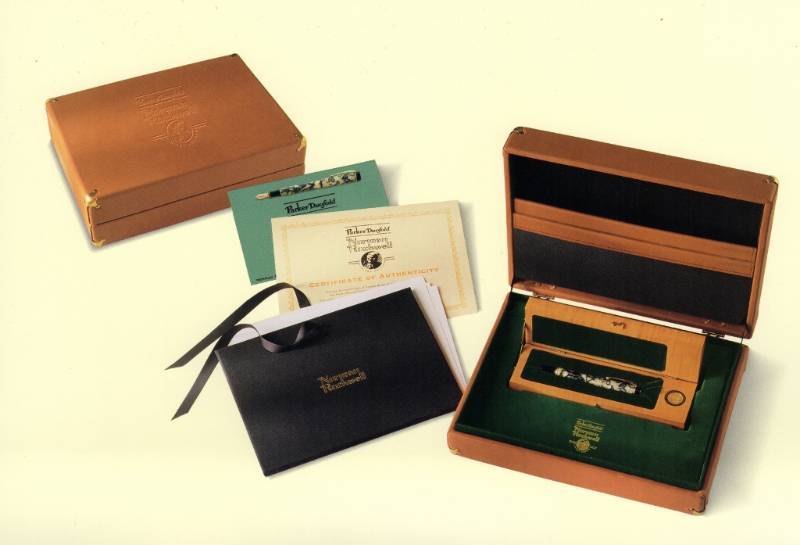 Parker Duofold Fountain Pen- Norman Rockwell Limited Edition #1225