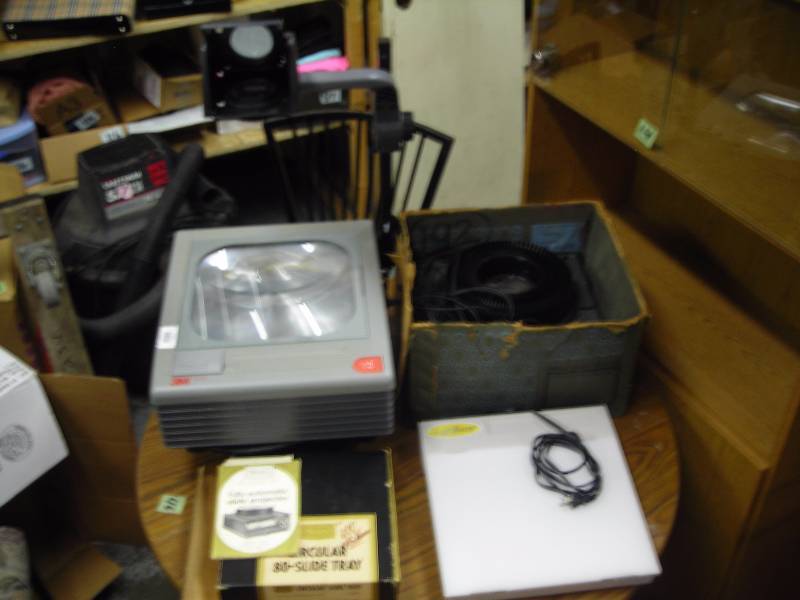 Overhead Projector & Slide Projector