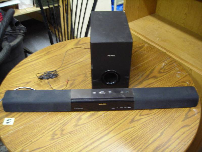 Sub-Woofer & Wireless Blue Tooth Sound Bar