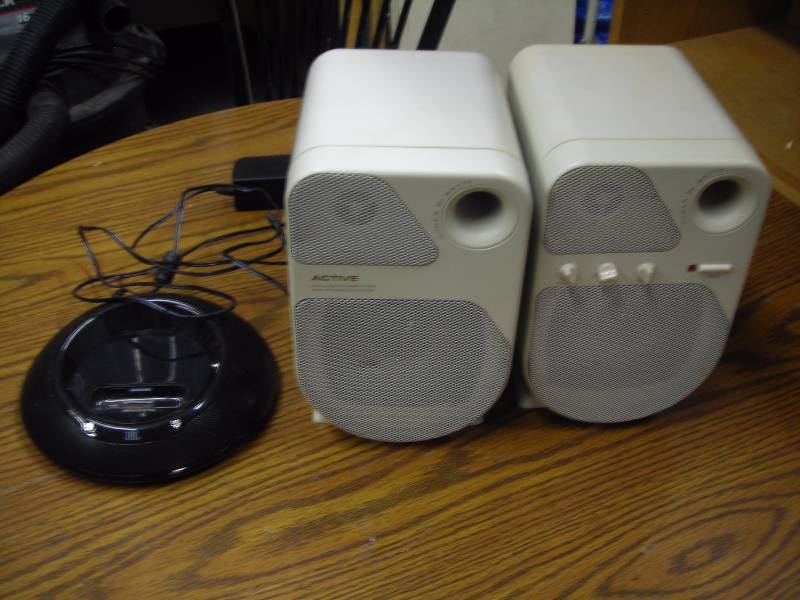 Pair Of Active Brand Computer Speakers