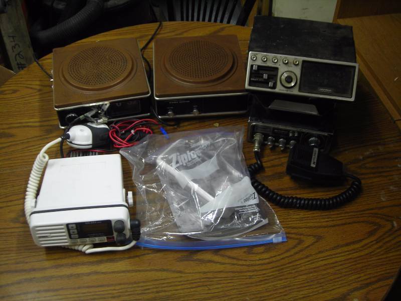 8 Track Player, 2 CB Radios