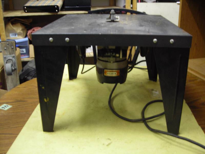 Routing Table With Craftsman Router