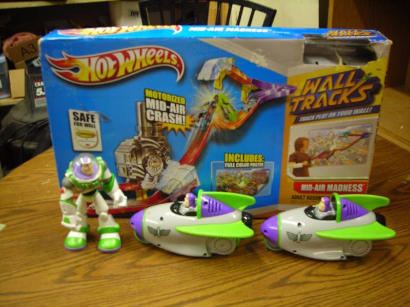 Hot Wheels Mid-Air Madness Track,  Toy Story Vehicles