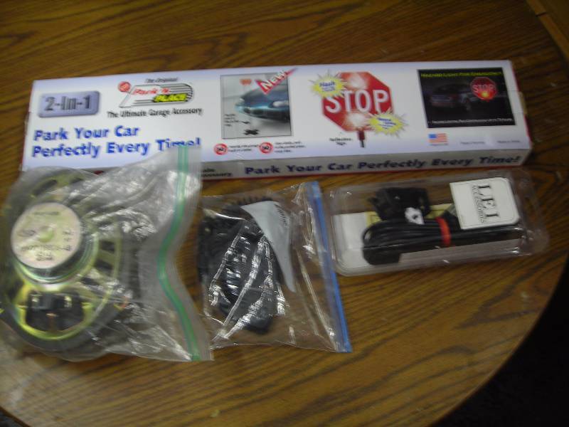 Parking Aid For Garage, Speaker, Speed Sensor