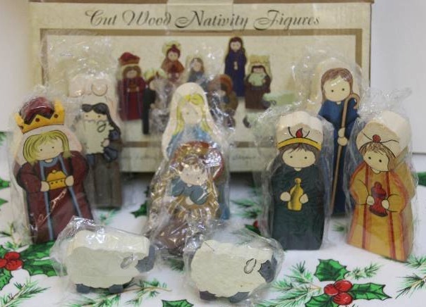 Wooden Nativity Set