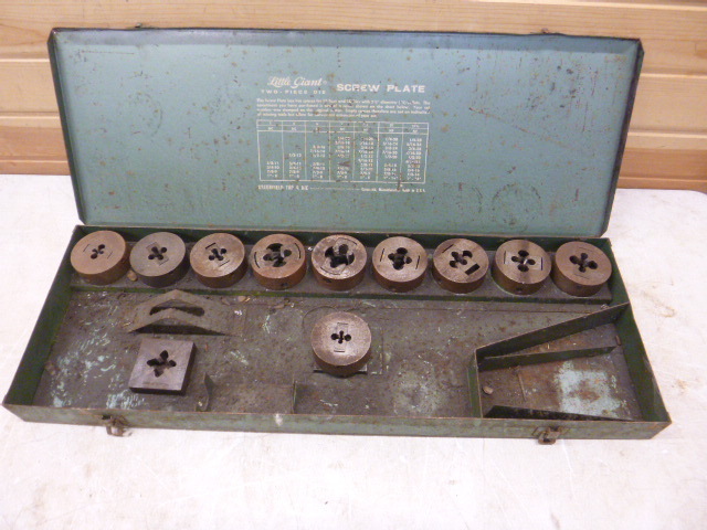 Miscellaneous Dies with Case