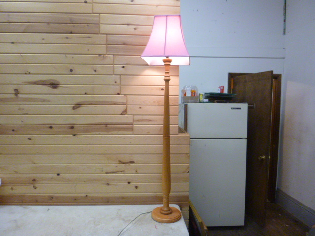Wood Floor Lamp