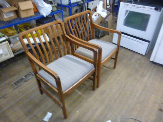 2 Arm Chairs