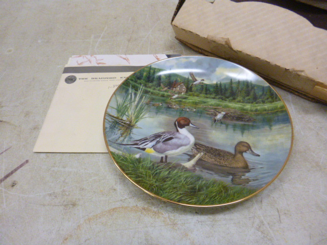Bradford Exchange 1986 The Pintail Collector Plate