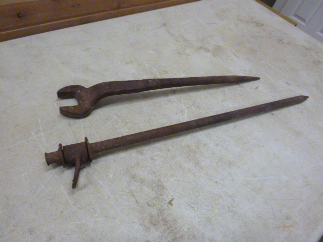 2 Vintage Railroad Tools