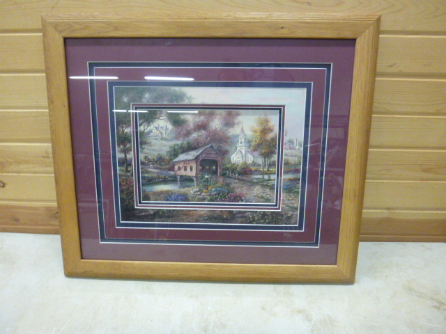 Framed 3D Scenic Print
