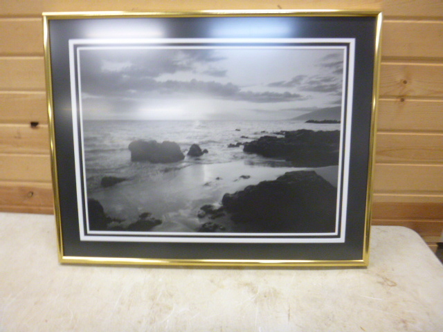 Framed Ocean View Print