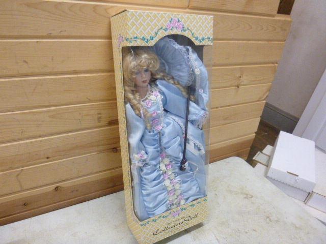 Crowne Fine Porcelain Doll