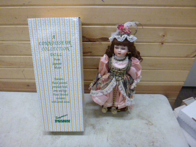 Seymour Mann Hand Painted Porcelain Doll