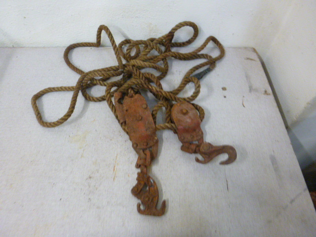 Block and Tackle Hoist