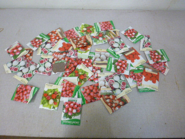 Large Lot of Radish Seeds
