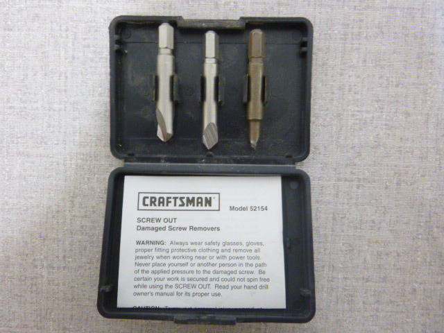Craftsman Screw Out