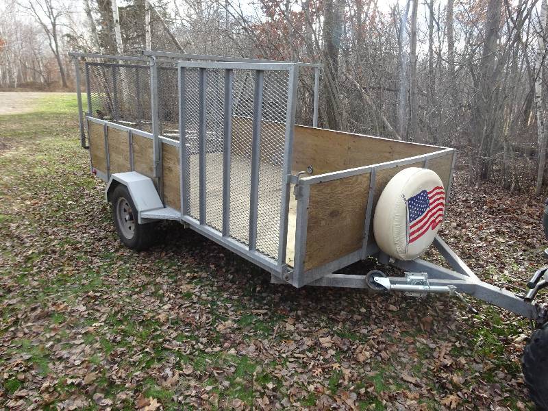2003 Rema Galvanized trailer.